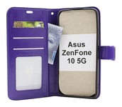 Crazy Horse Wallet Asus ZenFone 10 5G (Lila)