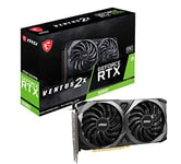 MSI Gaming GeForce RTX 3060 Carte Graphique 12 Go 15 Gbps GDRR6 192 Bits HDMI/DP PCIe 4 Torx Twin Fan Ampere OC (RTX 3060 Ventus 2X 12G OC)