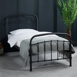 Halston Metal Bed Frame Black