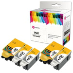 5x Kodak Ink Cartridge For 30 Xl Black 30cl Esp C315 C310 C110 C115 Hero 3.1 5.1