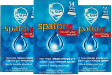 Spatone Natural Liquid Iron Supplement, Original Flavour (42 Sachets), High Abso