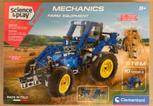 Science & Play - Mechanics Farm Equipment STEM (98427)  10 Models to Build ~ NEW