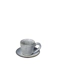 Espresso Kop/Underkop 'Nordic Sea' Home Tableware Cups & Mugs Espresso Cups Blue Broste Copenhagen