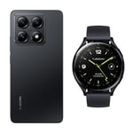 Xiaomi 14T Titan Black 12GB RAM 256GB ROM + Watch 2 Black Svart