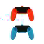 IPLAY Spelkontrollgrepp för vänster & höger Joy-Con Nintendo Switch - Blå/Röd