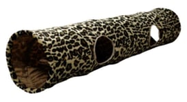 Lektunnel leopard 130 cm lång