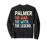 Palmer The Legend Name Personalized Cute Idea Men Vintage Sweatshirt