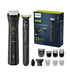 Philips Series 5000, 11-in-1 Multi Grooming Trimmer for Face, Head, and Body, MG5930/15