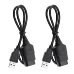 2x PC Laptop USB Convertor Adapter Cable Lead to Game Controller for Xbox Gen.1