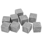 Wine Cooler Cube 2x2x2cm Quick Cooling Smooth Ice Stone 18pcs