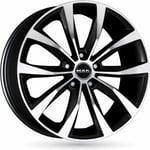 MAK Wolf Black Machined Face 7.5x18 5/114.3 ET48 B64.1 - Aluminiumfälgar