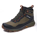 Berghaus Men's VC22 Multisport Gore-Tex Waterproof Fabric Mid Walking Hiking Boots, Dark Brown/Dark Green, 12