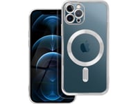 Oem Electro Mag Cover Fodral Kompatibelt Med Magsafe För Iphone 11 Pro Silver