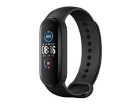 Xiaomi Mi Smart Band 5 - Aktivitetspårare Med Band - Tpu - Svart - Handledsstorlek: 155-219 Mm - Display 1.1" - 16 Mb - Bluetooth - 11.9 G