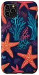 Coque pour iPhone 11 Pro Max Corail esthétique étoile de mer