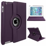 Unbranded (Purple) iPad Case For Apple 7th Generation 10.2" 2019 Purple