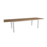 Brafab - Lyon Utebord 304x100 cm Light Grey/ Teak