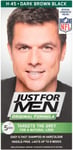 Just For Men Shampoo-In Color Gray Hair Coloring for Men - Dark Brown - H-45