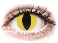 ColourVUE Crazy Lens - Cat Eye - utan styrka (2 linser)