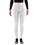 FALKE Maximum Warm sous-vêtement technique legging de sport femme thermique chaud respirant séchage rapide blanc noir pour températures froides 1 pièce, XS, Blanc (White 2860)