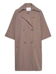 Nushiza Trench Coat Trench Coat Rock Brown Nümph
