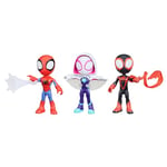 Marvel Spidey And His Amazing Friends, Pack de 3 Figurines Exclusivité sur Amazon