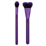 MODA Royal & Langnickel Perfect Pairs Insta-Glow Kit de maquillage comprenant pinceaux contour et surligneurs Violet