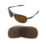 NEW POLARIZED BRONZE REPLACEMENT LENS FOR OAKLEY CROSSHAIR 2012 SUNGLASSES