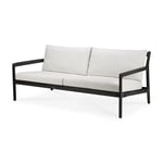 Ethnicraft, Jack 2-sits soffa Black/Off White