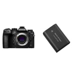 OM SYSTEM OM-1 Micro Four Thirds System Camera, 20 MP BSI Stacked Sensor, 5-Axis Image Stabilisation, Black & BLX-1 - Rechargable Lithium-Ion Battery for OM-1 Camera