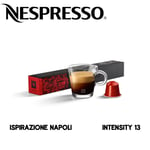 Nespresso Original Ispirazione Napoli Coffee Capsule Pods 10 x 40ml Intensity 13