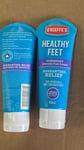 2x O’Keeffe’s Healthy Feet Overnight, 80ml – Intensive Foot Cream for Extrem