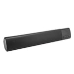 143 Wireless Soundbar, 4R 5W*2 Stereo Surround Sound High Bass Bluetooth Speaker for Indoor/Outdoor/Camping/Office/Home, Subwoofer for Laptop Phone