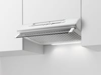 Zanussi ZHT611W Traditional Cooker Hood; 3 settings Paper Filter; LED lighting; White; Charcoal filter available as accessory (MCEF03)