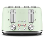 Breville the ToastSet 4 Slice Toaster - White Moss - LTA842WHM