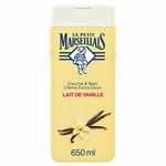 Le Petit Marseillais Douche & Bain Crème Extra Doux Lait de Vanille 650 ml 650 ml crème