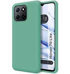 Coque Silicone Liquide Ultra Douce pour Huawei Honor 70 Lite 5G Couleur Vert