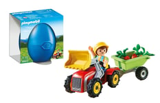 Playmobil Country Boy with Children's Tractor Gift Egg Playset