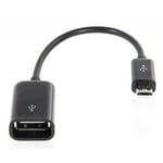 Micro USB male Host to USB Female OTG Cable Adapter For Samsung Galaxy Android