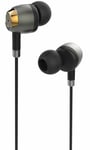 In Ear Headphones with Mic Volume Control Metal Earphones 3.5mm Audio Jack NEW