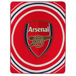 Arsenal FC Pulse Design Fleece Blanket BS1477