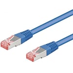 goobay CAT6-500 Câble SSTP PIMF avec blindage Cat6 5 m Bleu