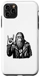 Coque pour iPhone 11 Pro Max Rebel Bigfoot Rocker – Sasquatch, Punk Rock Yeti
