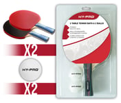 Hy-Pro 2 Bats and Balls Table Tennis Set