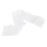 Spetsband Unilateral Vågmönster Vit Nylon Present Dekoration Sytillbehör 10 Yards Lång