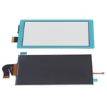SALUTUYA Écran de remplacement pour Switch Lite Écran d'affichage LCD de remplacement pour Switch Lite, jeux reparation Bleu