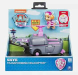 Nickelodeon Paw Patrol Basic Skye Transforming Helicopter and Figure Official