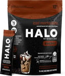 HALO Iced Mocha Latte - Energy Drink Powder – Healthy Coffee Mix for Hydration w