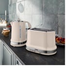 Tower Belle Chantilly Cream T10049CHA & T20043CHA  2-Slice Toaster & Kettle  SET