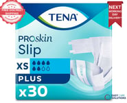 TENA ProSkin Slip Plus - Extra Small - Pack of 30 Incontinence Slips 